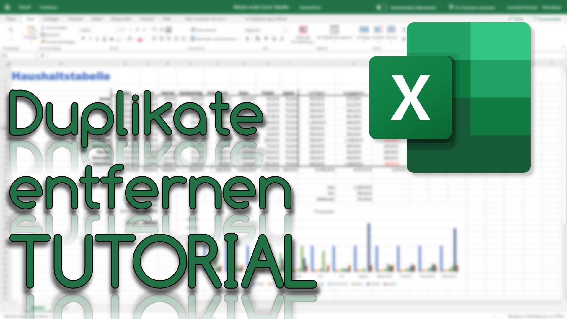 Duplikate entfernen Excel Online (Video Thumbnail!)