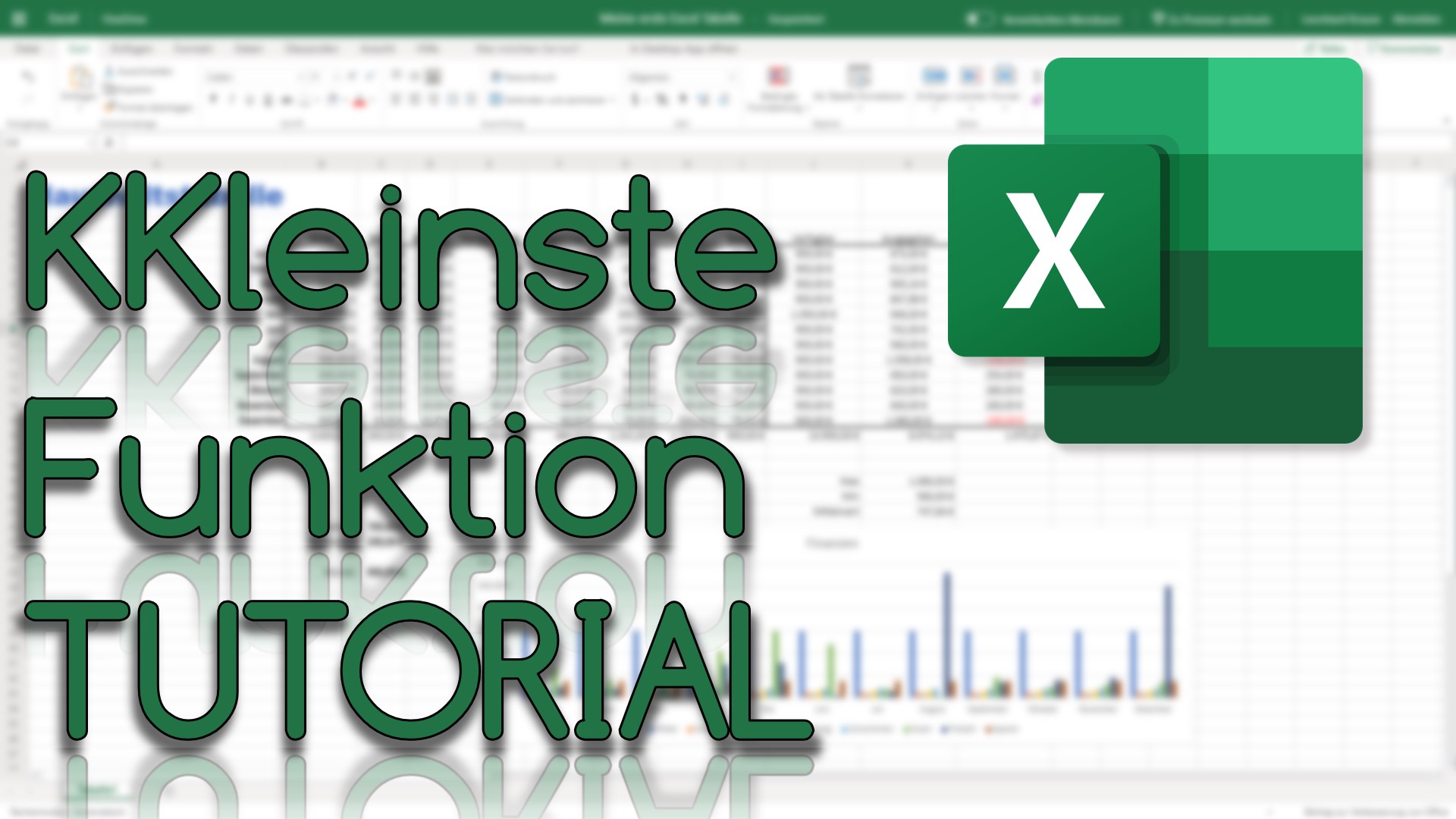 Kkleinste Funktion in Excel Online (Video Thumbnail!)