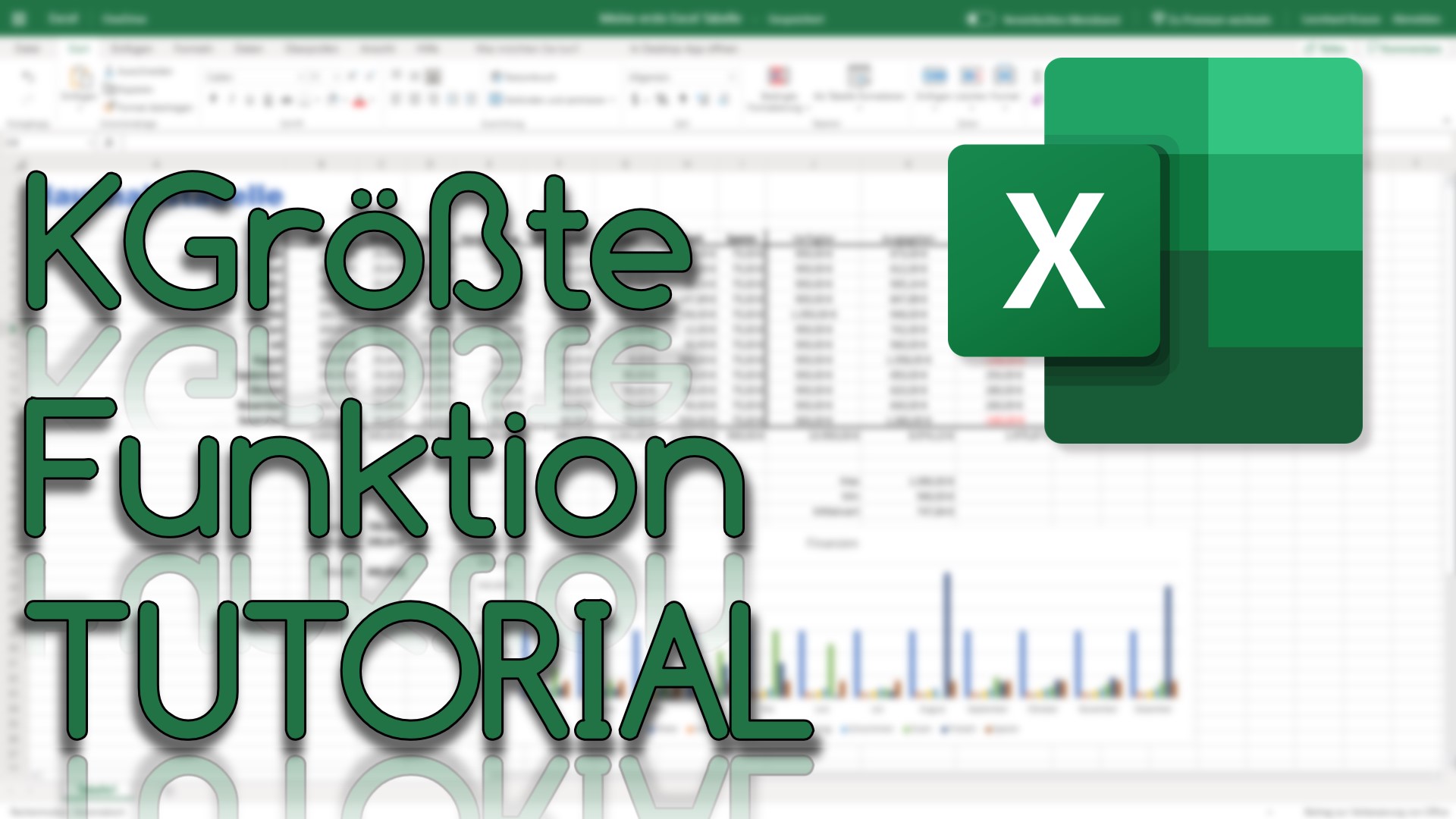 KGrößte Funktion in Excel Online (Video Thumbnail!)