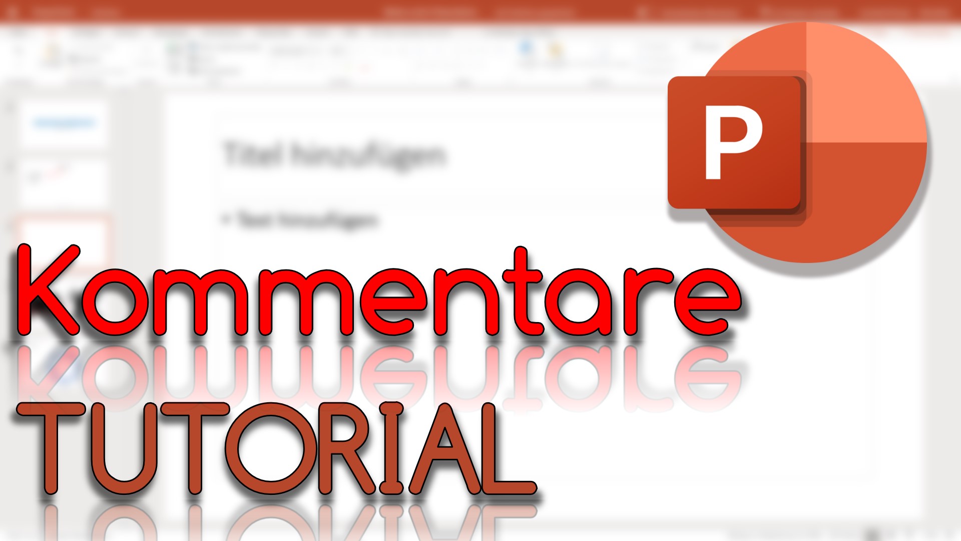 Kommentare in Power Point Online (Video Thumbnail!)