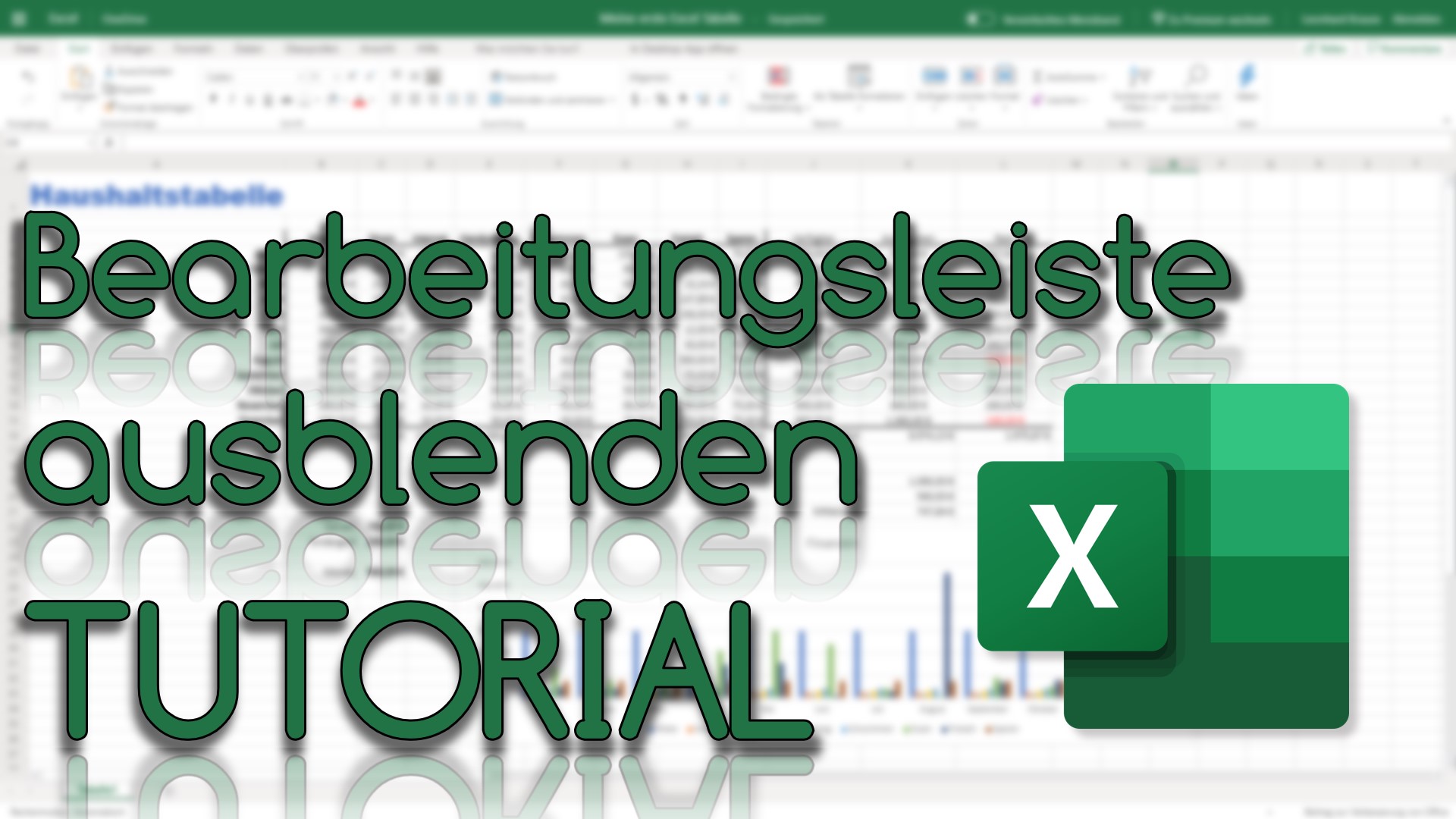 Bearbeitungsleiste ausblenden in Excel Online (Video Thumbnail!)