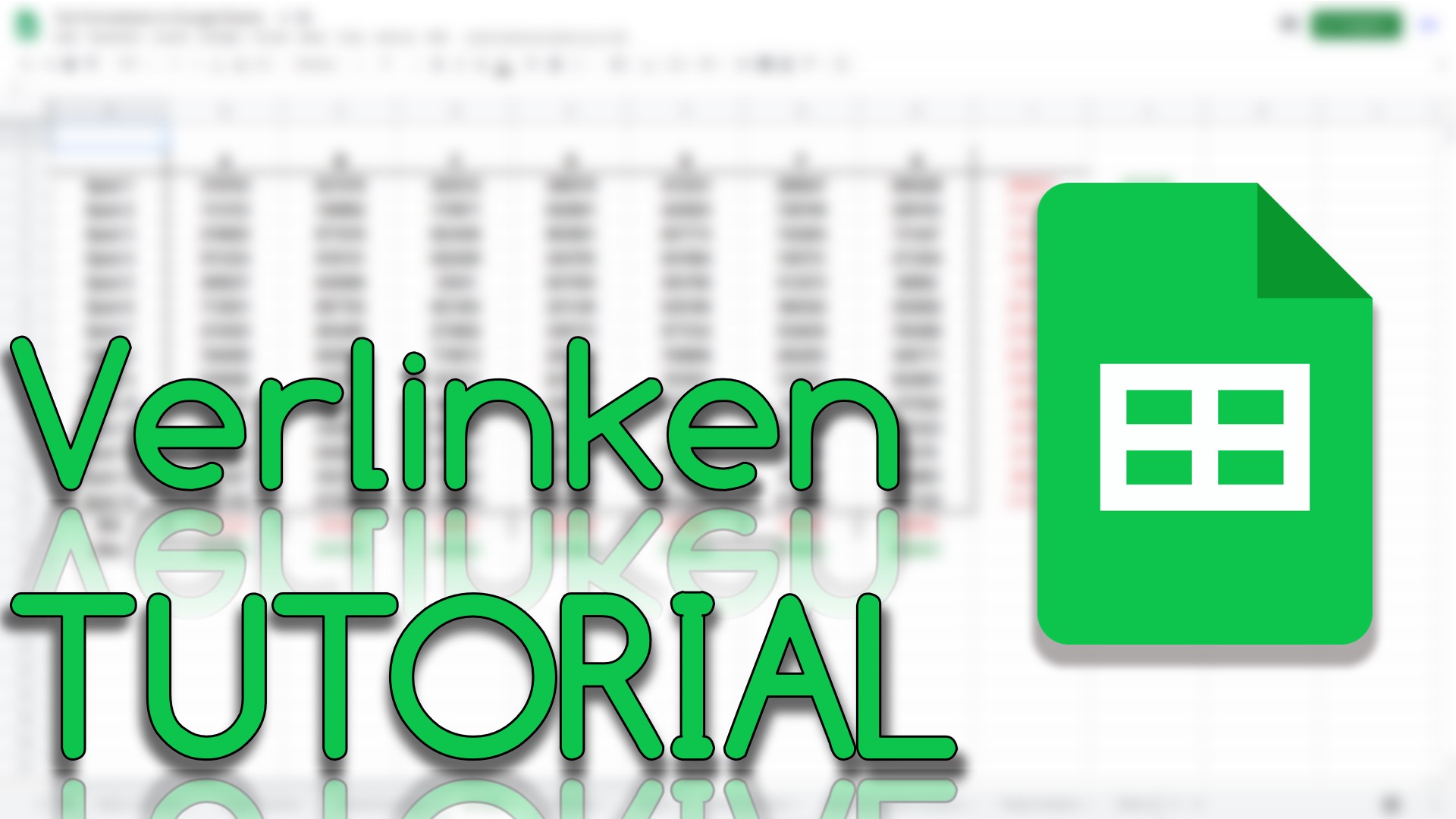 Verlinken in Google Sheets (Video Thumbnail!)